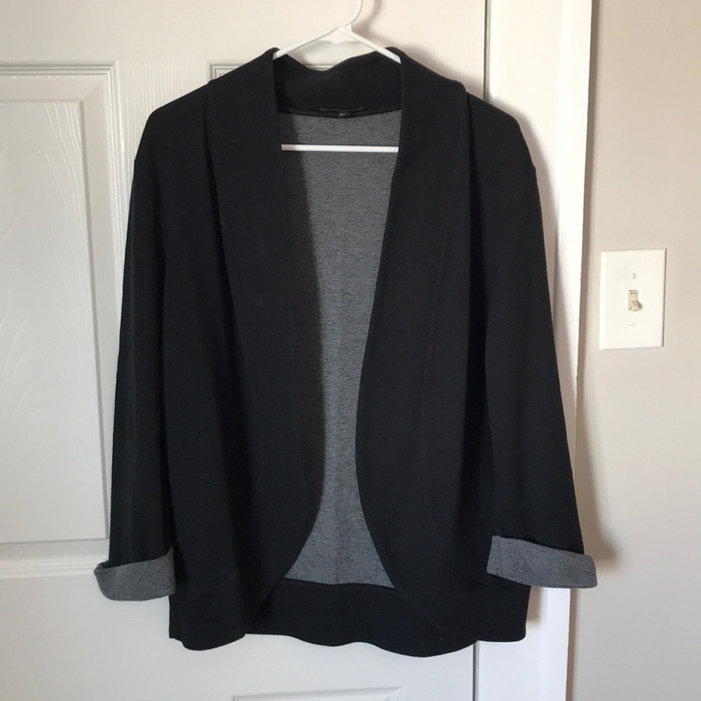 Black Cloth Blazer